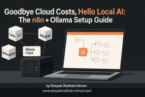 Goodbye Cloud Costs, Hello Local AI: The n8n + Ollama Setup Guide