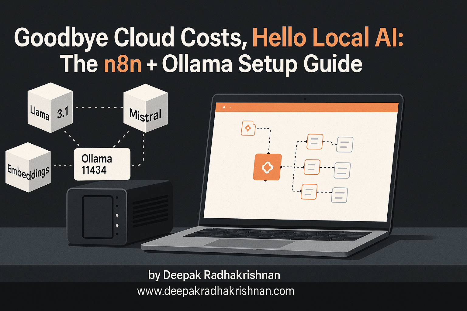 Goodbye Cloud Costs: n8n + Ollama Setup